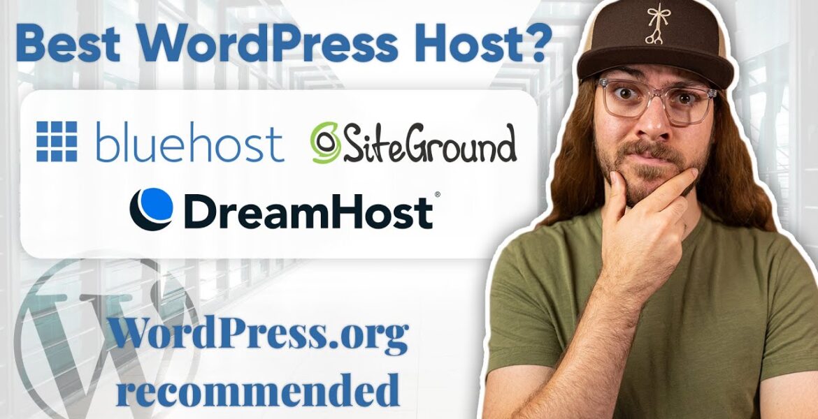 Best WordPress hosting?  |  Bluehost vs. SiteGround vs. DreamHost in comparison

 Video Tutorial DreamHost