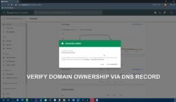 Check Domain Ownership via DNS Record – Add TXT Record (Best Tutorial) 2021

 Video Tutorial DreamHost