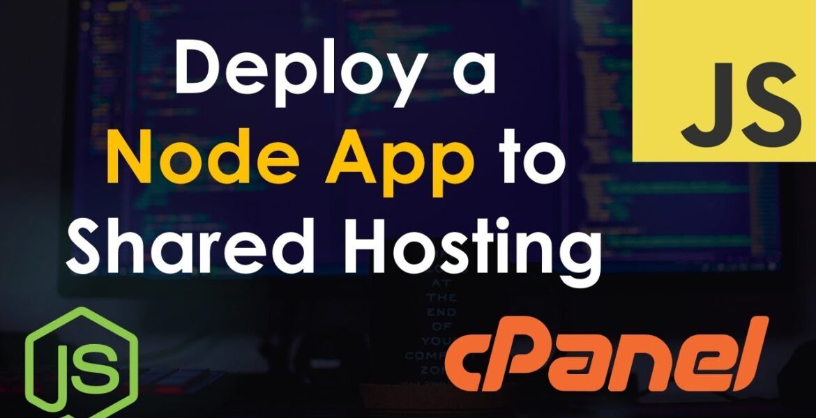 Deploy a Node.js app on shared hosting via cPanel |  Tutorial

 Video Tutorial DreamHost