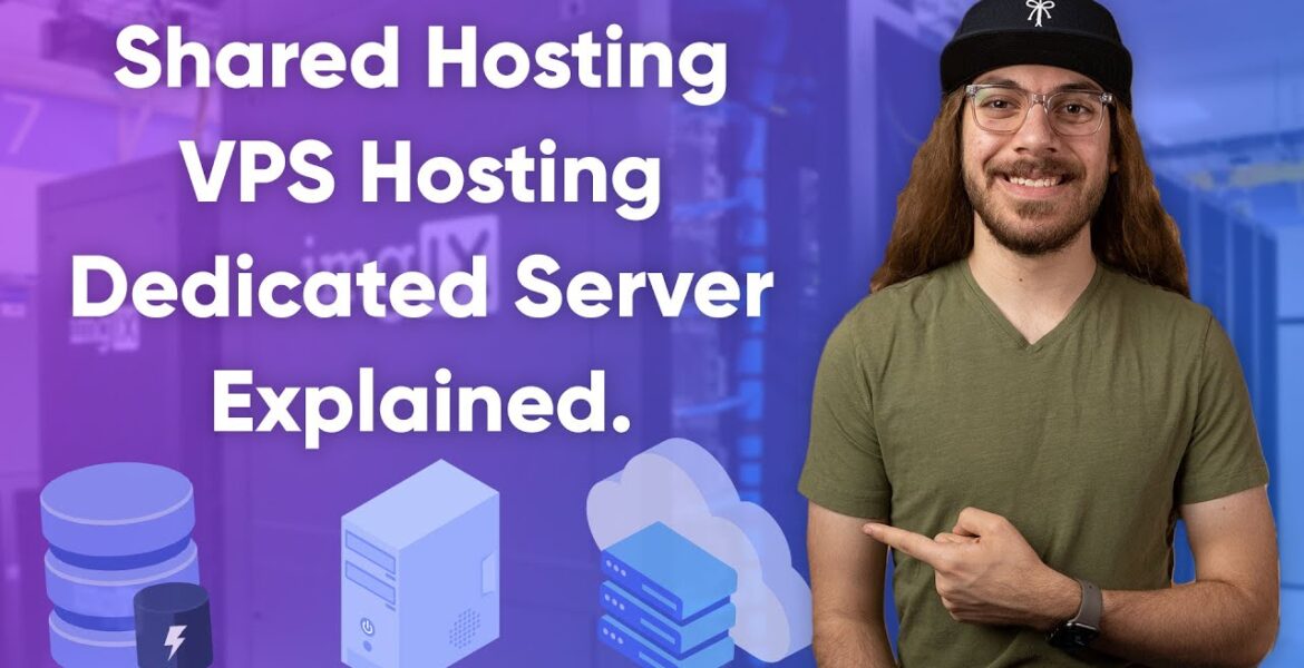 Different Types of Web Hosting Explained!  |  Shared hosting vs. VPS hosting vs. dedicated server

 Video Tutorial DreamHost