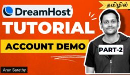 DreamHost Tutorial – Account, Control Panel and Settings Overview (Tamil) – Part 2

 Video Tutorial DreamHost