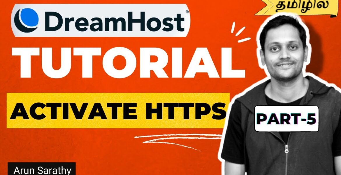 DreamHost Tutorial – Enable HTTPS for Your Domains (Tamil) – Part 5

 Video Tutorial DreamHost