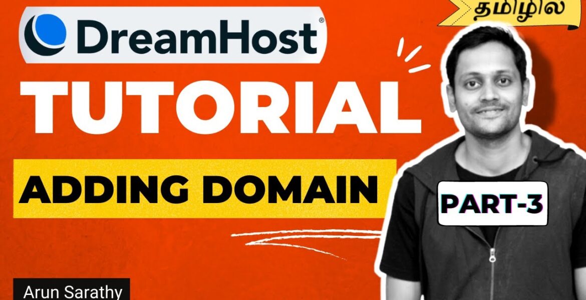 DreamHost Tutorial – How to Add a Domain Name on DreamHost (Tamil) – Part 3

 Video Tutorial DreamHost