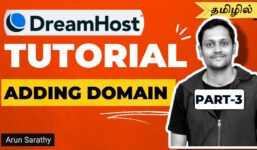 DreamHost Tutorial – How to Add a Domain Name on DreamHost (Tamil) – Part 3

 Video Tutorial DreamHost