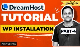 DreamHost Tutorial – How to Install WordPress on DreamHost Website (Tamil) – Part 4

 Video Tutorial DreamHost