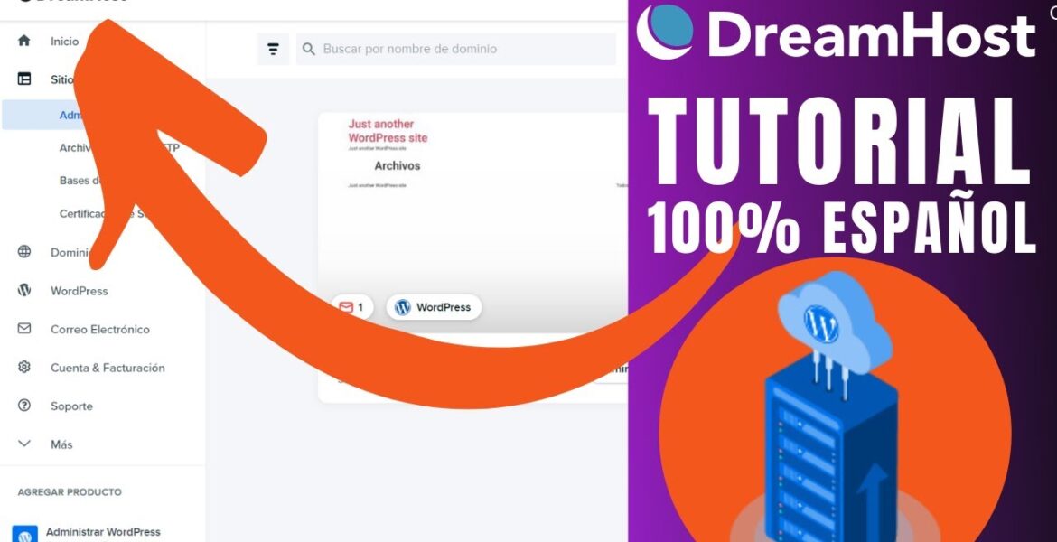 ☁️ Dreamhost Tutorial in Spanish – Domains, Migration, Emails and Much More – Video #2 Mega Course

 Video Tutorial DreamHost