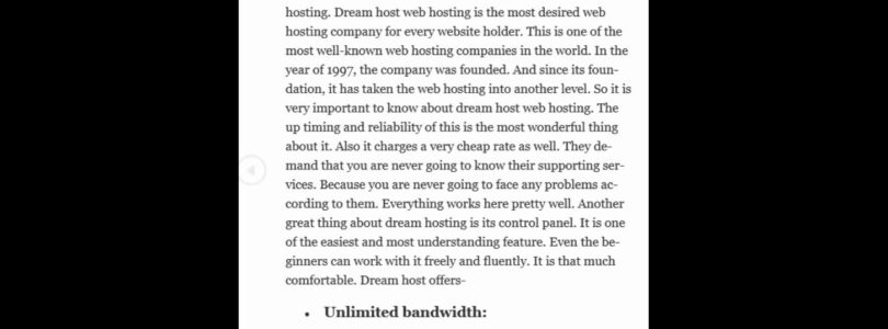 dreamhost review