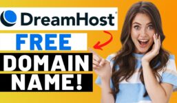 How To Get DreamHost Free Domain Name (2023) | DreamHost Tutorial!