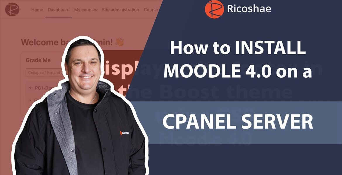 How to INSTALL MOODLE 4.0 on a cPanel server

 Video Tutorial DreamHost