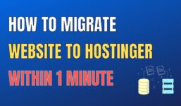 How to Migrate a Website to Hostinger Hosting in 1 Minute

 Video Tutorial DreamHost