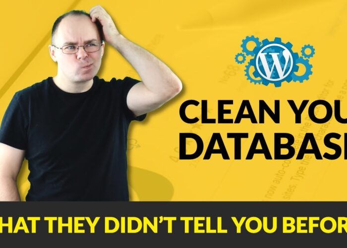 How to clean the WordPress database from garbage!  (QUICK FIX #2)

 Video Tutorial DreamHost