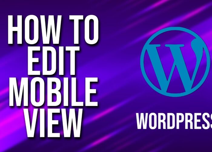 How to edit WordPress guide for mobile view

 Video Tutorial DreamHost