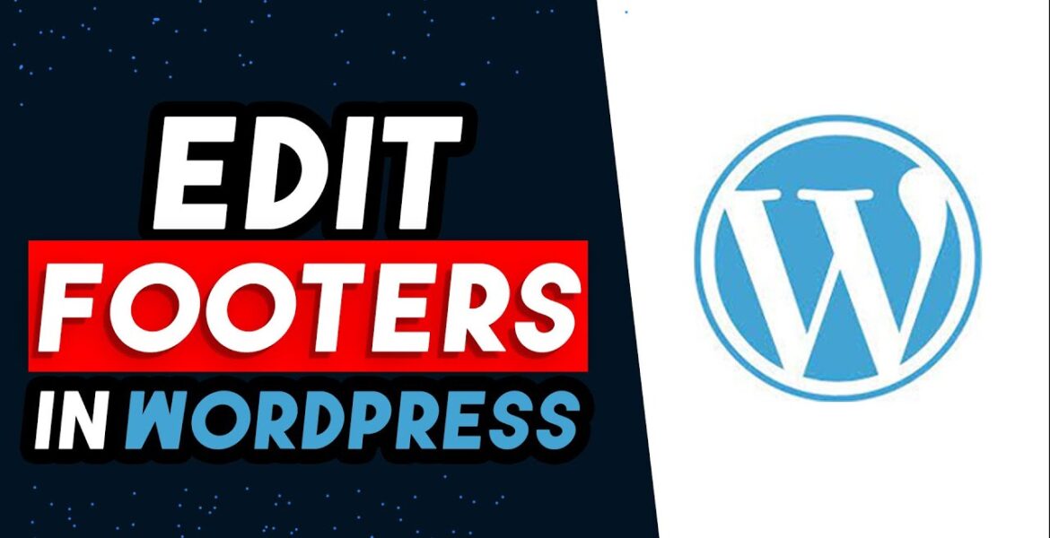 How to edit footer in WordPress 2024

 Video Tutorial DreamHost