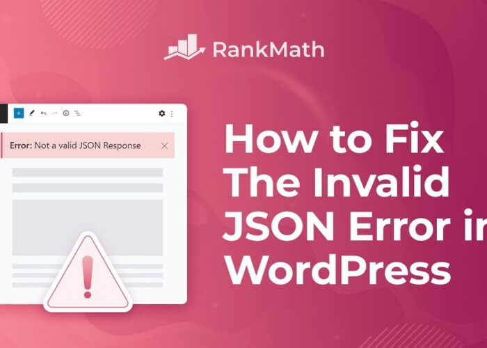 How to fix invalid JSON error in WordPress?

 Video Tutorial DreamHost