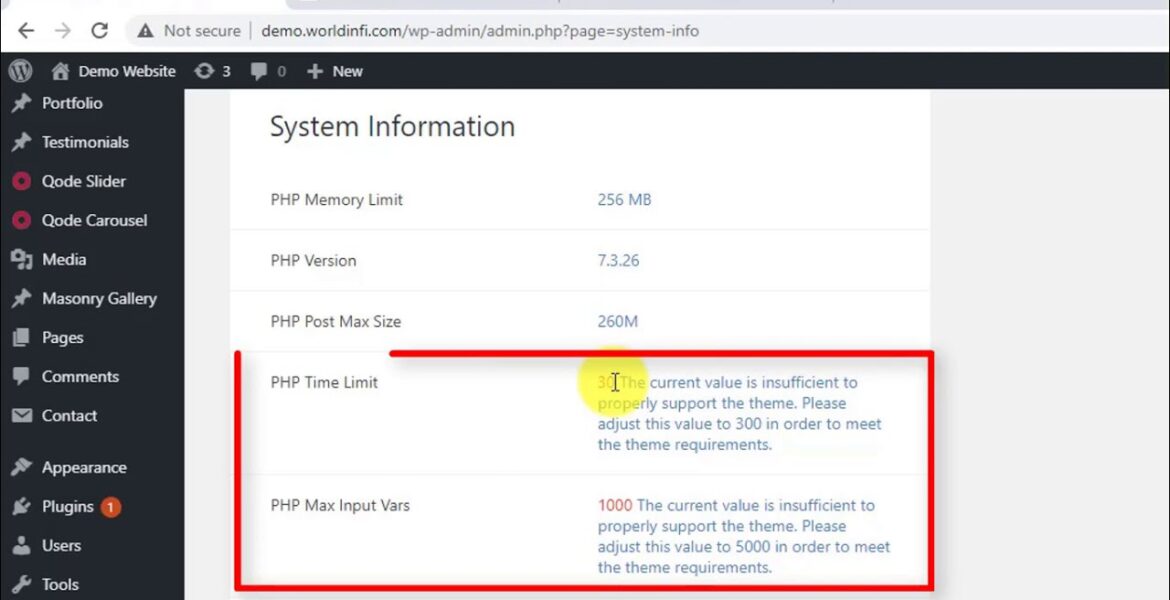 How to increase PHP maximum timeout and maximum input variables in WordPress

 Video Tutorial DreamHost