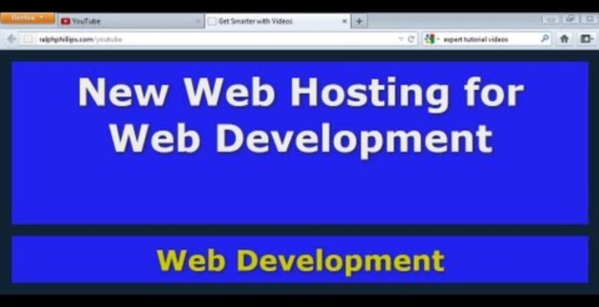 New web hosting for web development

 Video Tutorial DreamHost