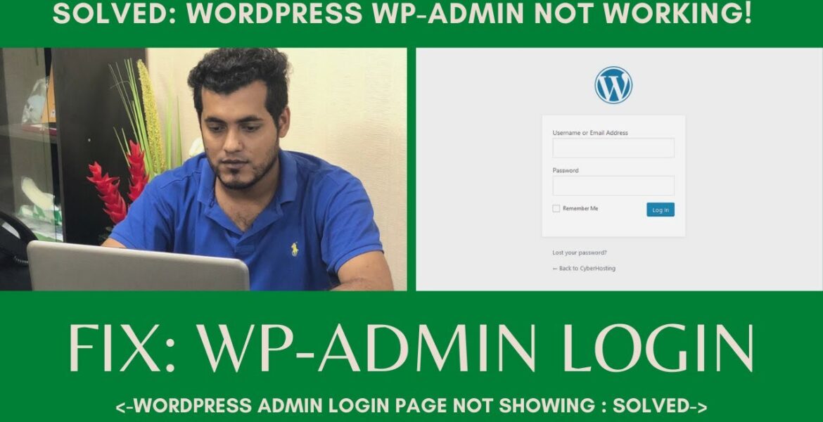 Solved – WordPress Wp-Admin not working – Unable to access Wp-Admin login page – Fixed

 Video Tutorial DreamHost