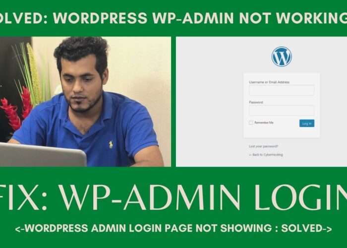 Solved – WordPress Wp-Admin not working – Unable to access Wp-Admin login page – Fixed

 Video Tutorial DreamHost