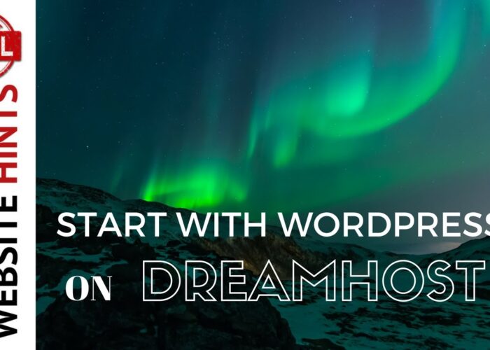 WordPress tutorial: Setup your wordpress website on dreamhost