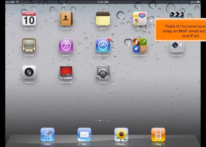 iPad: How to set up an IMAP email account

 Video Tutorial Hostpapa