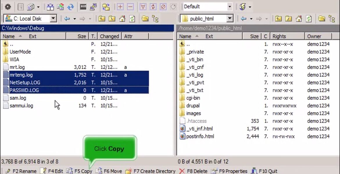 FTP: How to load/transfer files in WinSCP

 Video Tutorial Hostpapa