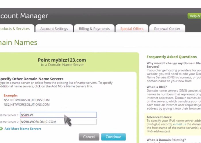 How to update a name server at NetworkSolutions.com

 Video Tutorial Hostpapa