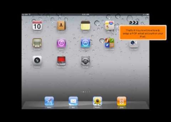 iPad: How to set up a POP email account

 Video Tutorial Hostpapa