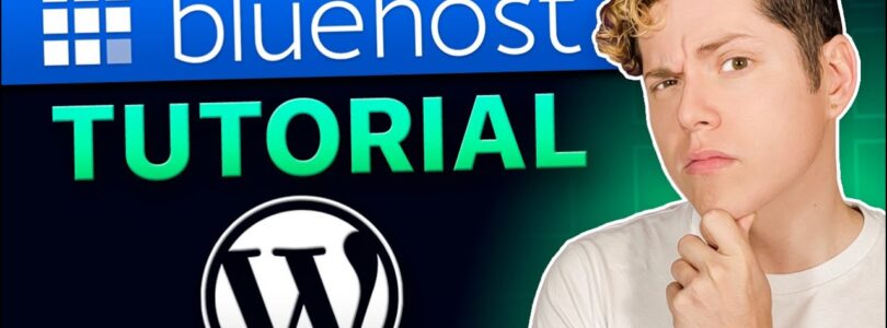 bluehost tutorial