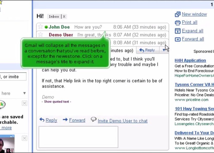 Gmail: How to view and reply to email conversations

 Video Tutorial Hostpapa