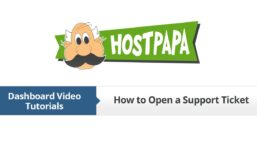 HostPapa Dashboard: How to open a support ticket

 Video Tutorial Hostpapa