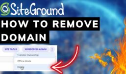 Siteground tutorial