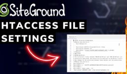 Siteground tutorial