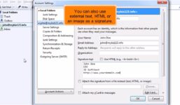 Thunderbird: How to configure a signature

 Video Tutorial Hostpapa