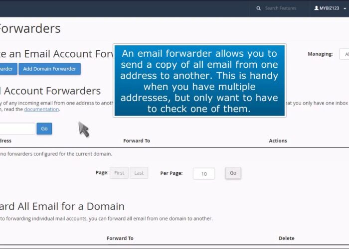 cPanel: How to set up email forwarding (redirects).

 Video Tutorial Hostpapa