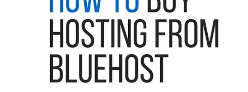 bluehost tutorial